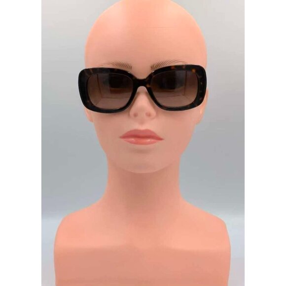 Pre-owned Prada Square Baroque Swirl SPR 27O Acetate Sunglasses Tortoise - Picture 8 of 10